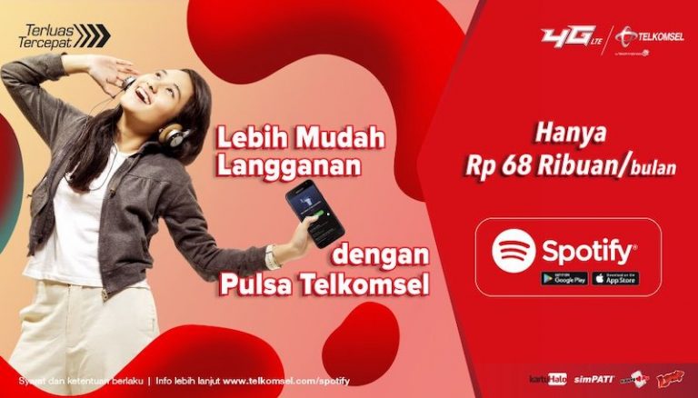 Paket Spotify Telkomsel