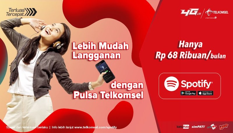 Paket Spotify Telkomsel
