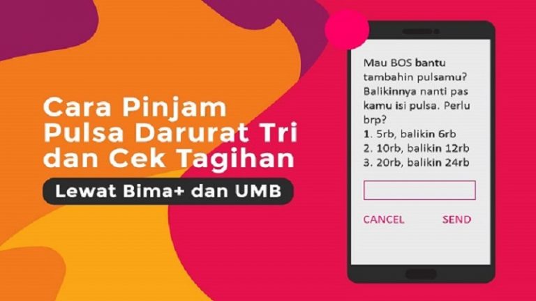 Inilah Cara Mudah Hutang Pulsa TRI Saat Sedang Darurat